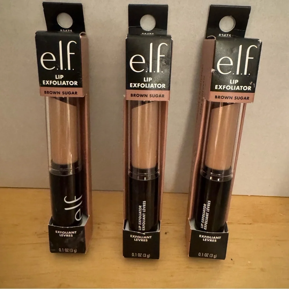 3 e.l.f. Lip Exfoliator, Brown Sugar, 0.1 oz